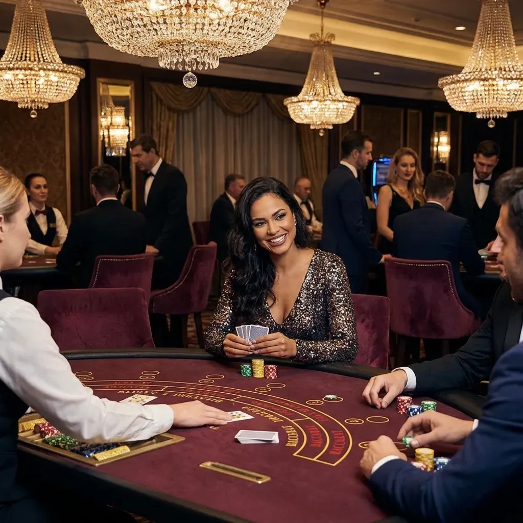 Live Baccarat Table
